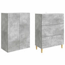 Skab Sæt 2 pcs 66 x 34,5 x 90 cm Konstrueret træ