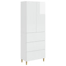 Skab Sæt 2 pcs 66 x 34,5 x 90 cm Konstrueret træ