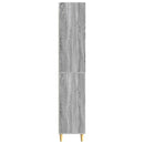 Skab Sæt 2 pcs 66 x 34,5 x 90 cm Konstrueret træ