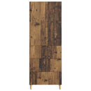 Skab Sæt 2 pcs 66 x 34,5 x 90 cm Konstrueret træ
