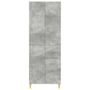 Skab Sæt 2 pcs 66 x 34,5 x 90 cm Konstrueret træ