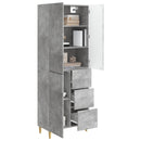 Skab Sæt 2 pcs 66 x 34,5 x 90 cm Konstrueret træ
