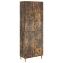 Skab Sæt 2 pcs 66 x 34,5 x 90 cm Konstrueret træ