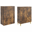 Skab Sæt 2 pcs 66 x 34,5 x 90 cm Konstrueret træ
