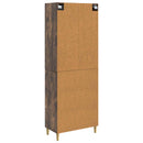 Skab Sæt 2 pcs 66 x 34,5 x 90 cm Konstrueret træ