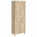 Skab Sæt 2 pcs 66 x 34,5 x 90 cm Konstrueret træ