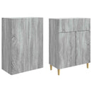Skab Sæt 2 pcs 66 x 34,5 x 90 cm Konstrueret træ