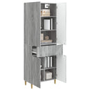 Skab Sæt 2 pcs 66 x 34,5 x 90 cm Konstrueret træ