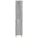 Skab Sæt 2 pcs 66 x 34,5 x 90 cm Konstrueret træ