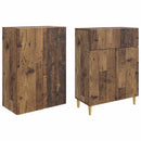 Skab Sæt 2 pcs 66 x 34,5 x 90 cm Konstrueret træ
