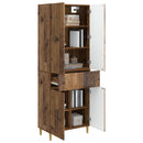 Skab Sæt 2 pcs 66 x 34,5 x 90 cm Konstrueret træ