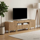 3-delt LED TV Skab ARNHEM 3 stk. Artisan-eg Konstrueret træ