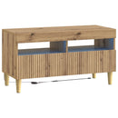5-delt LED TV-skab Artisan-eg Konstrueret træ