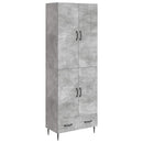 Skab Sæt 2 pcs 66 x 34,5 x 95 cm Konstrueret træ