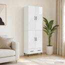Skab Sæt 2 pcs 66 x 34,5 x 95 cm Konstrueret træ