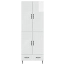 Skab Sæt 2 pcs 66 x 34,5 x 95 cm Konstrueret træ
