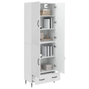 Skab Sæt 2 pcs 66 x 34,5 x 95 cm Konstrueret træ