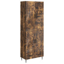 Skab Sæt 2 pcs 66 x 34,5 x 95 cm Konstrueret træ
