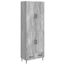 Skab Sæt 2 pcs 66 x 34,5 x 95 cm Konstrueret træ