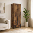 Skab Sæt 2 pcs 66 x 34,5 x 95 cm Konstrueret træ