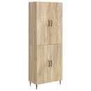 Skab Sæt 2 pcs 66 x 34,5 x 89,5 cm Konstrueret træ