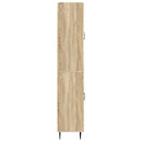 Skab Sæt 2 pcs 66 x 34,5 x 89,5 cm Konstrueret træ