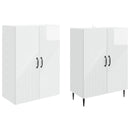 Skab Sæt 2 pcs 66 x 34,5 x 89,5 cm Konstrueret træ