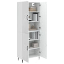 Skab Sæt 2 pcs 66 x 34,5 x 89,5 cm Konstrueret træ