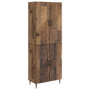 Skab Sæt 2 pcs 66 x 34,5 x 89,5 cm Konstrueret træ