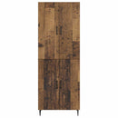 Skab Sæt 2 pcs 66 x 34,5 x 89,5 cm Konstrueret træ