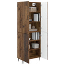 Skab Sæt 2 pcs 66 x 34,5 x 89,5 cm Konstrueret træ