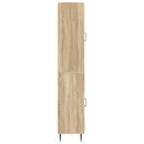 Skab Sæt 2 pcs Sonoma-eg 33 x 34,5 x 89,5 cm Konstrueret træ