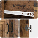 Skab Sæt 2 pcs Gammelt træ 66 x 34,5 x 90 cm Konstrueret træ
