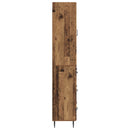 Skab Sæt 2 pcs Gammelt træ 66 x 34,5 x 90 cm Konstrueret træ