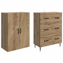 Skab Sæt 2 stk. 66 x 34,5 x 90 cm Konstrueret træ Artisan-eg