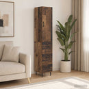 Skab Sæt 2 pcs Gammelt træ 33 x 34,5 x 90 cm Konstrueret træ