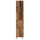 Skab Sæt 2 pcs Gammelt træ 33 x 34,5 x 90 cm Konstrueret træ