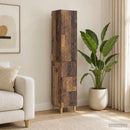Skab Sæt 2 pcs Gammelt træ 33 x 34,5 x 90 cm Konstrueret træ