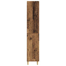 Skab Sæt 2 pcs Gammelt træ 33 x 34,5 x 90 cm Konstrueret træ