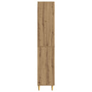 Skab Sæt 2 stk. 33 x 34,5 x 90 cm Konstrueret træ Artisan-eg