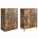 2 pcs Røget eg