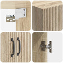 Skab Sæt 2 pcs Sonoma-eg 66 x 34,5 x 87 cm Konstrueret træ