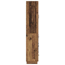 Skab Sæt 2 pcs Gammelt træ 66 x 34,5 x 87 cm Konstrueret træ