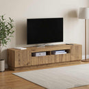 LED TV-skab HOORN 3 stk. Artisan-eg Konstrueret træ