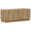 LED TV-skab HOORN 3 stk. Artisan-eg Konstrueret træ
