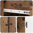 Skab Sæt 2 pcs Gammelt træ 66 x 34,5 x 90 cm Konstrueret træ