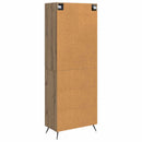 Skab Sæt 2 stk. 66 x 34,5 x 90 cm Konstrueret træ Artisan-eg