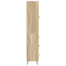 Skab Sæt 2 pcs Sonoma-eg 34,5 x 34,5 x 90 cm Konstrueret træ