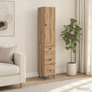 Skab Sæt 2 stk. 34,5 x 34,5 x 90 cm Konstrueret træ Artisan-eg