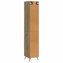 Skab Sæt 2 stk. 34,5 x 34,5 x 90 cm Konstrueret træ Artisan-eg